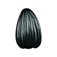 Colorful watercolor Hand drawn sketch of isolated sunflower seed in peel on a white background. Sunflower seed. Sunflower.	
