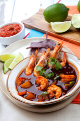Mexican Shrimp Soup - Caldo de Camaron