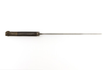 M 98 military army fighting knife used as throwing weapon