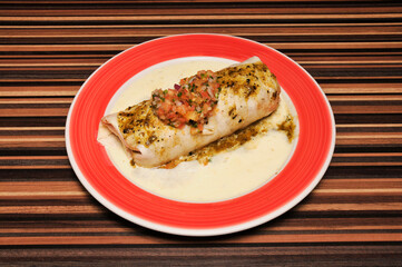 Authentic Mexican Burrito