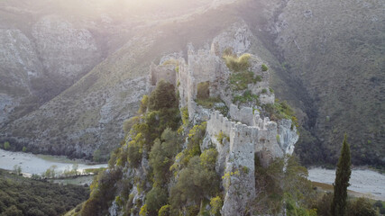 Ruderi del Castello di Montelmo, anno 1079, (Castelluccio di Licusati).