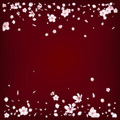 Sakura Cherry Blossom Confetti. Noble Rich VIP Feminine Texture.