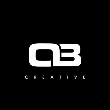 OB Letter Initial Logo Design Template Vector Illustration