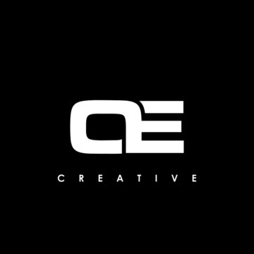 OE Letter Initial Logo Design Template Vector Illustration
