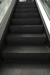 Mechanic stairs in a tube station