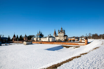 Obraz premium Archangel Michael Yurievsky Monastery. Yuryev-Polsky. Vladimir region. Russia