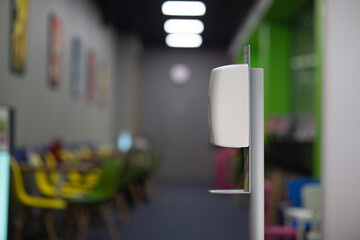 Anti covid-19 hand sanitizer floor stand dispenser