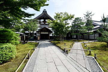 高台寺　参道と庫裏　京都市東山区