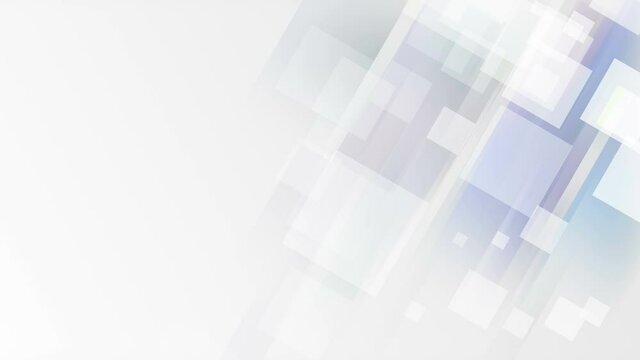 White and grey smooth abstract minimal geometric motion background. Video animation Ultra HD 4K 3840x2160