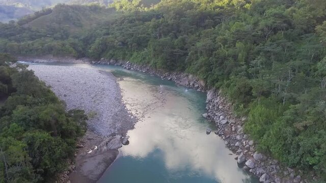Rio cubar&iacute;a en el departamento de Boyaca