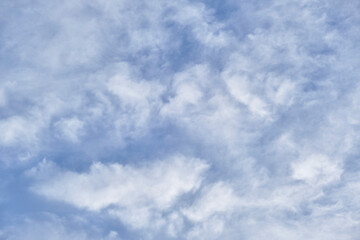 blue sky with clouds