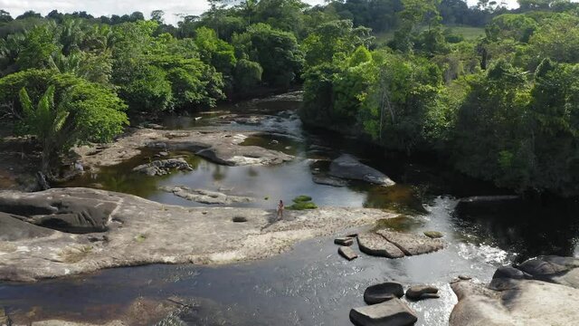 DRONE DJI MAVIC 2 PRO AERIAL IMAGE AMAZON FOREST AMAPA BRAZIL