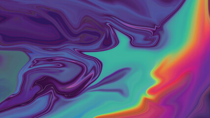 Abstract multicolored textured liquid background