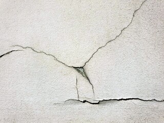Obraz premium cracked paint on the wall. abstract background texture