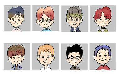 魅力的なファッションアイコンの男性