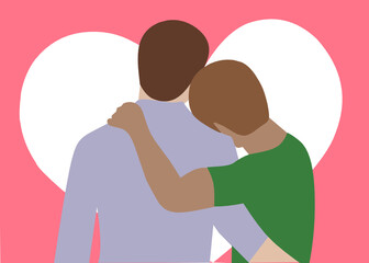 Boy partners fall in love