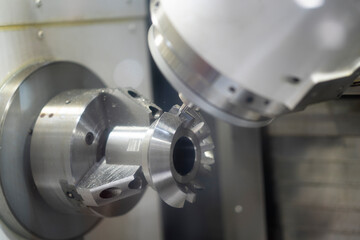 Obraz na płótnie Canvas CNC machining center spindle