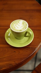 green tea latte