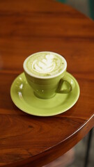 green tea latte