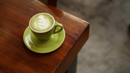 green tea latte