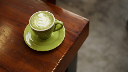 green tea latte