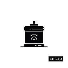 Pet Salon Icon vector. Pet Grooming Icon or Logo Illustration Vector Template For Web and Mobile