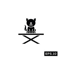Fototapeta premium Pet Salon Icon vector. Pet Grooming Icon or Logo Illustration Vector Template For Web and Mobile