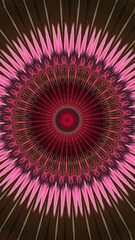 abstract pink kaleidoscope background 