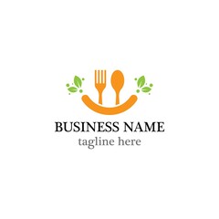 Food logo template