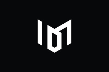 Creative Innovative Initial MD logo and DM logo. MD Letter Minimal luxury Monogram. DM Professional initial design. Premium Business typeface. Alphabet symbol and sign.