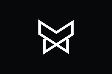 Creative Innovative Initial MX logo and XM logo. MX Letter Minimal luxury Monogram. XM Professional initial design. Premium Business typeface. Alphabet symbol and sign.
