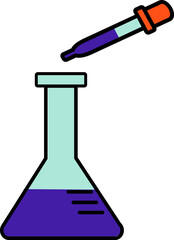 Laboratory equipment vectors for use in flow charts, infographics, etc.