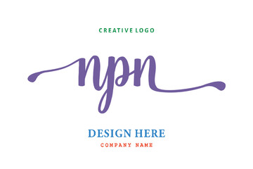 NPN lettering logo is simple, easy to understand and authoritative
