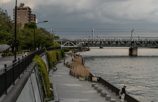 Asakusa city in Tokyo