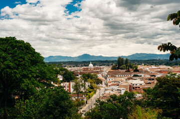 Popayan, Cauca, Colombia- 2019 Colonial city in Colombia listed as UNESCO world heritage site