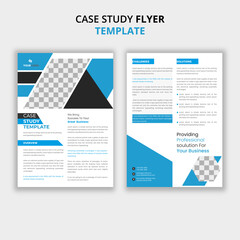 case study flyer template