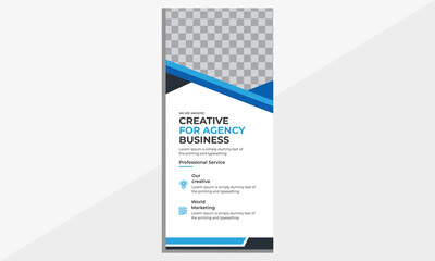 corporate Business DL flyer templates design.