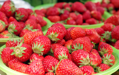 Fresh strawberries
