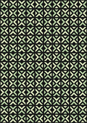 Abstract Geometric Pattern generative computational art illustration