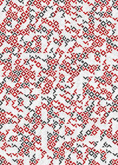 Abstract Geometric Pattern generative computational art illustration