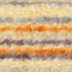 Seamless faux digital paint stroke striped pattern print. High quality illustration. Procedural painting with realistic brush strokes in bright trendy color. Abstract art for surface design and print.