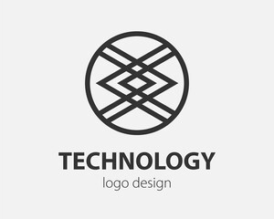 Abstract logo design.Vector logo template.