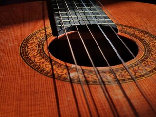 Fototapeta premium Vieja guitarra española