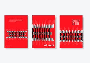 Abstract background, wallpaper. Poster, banner. Holiday decoration. Set cover flyer presentation design