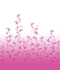 Seamless and beautiful ornament pattern composed of curved lines,