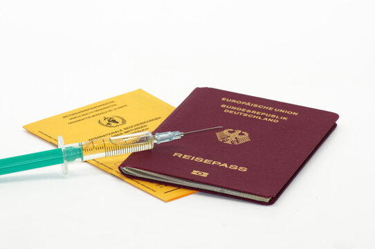 Reisepass der Bundesrepublik Deutschland und Impfung 