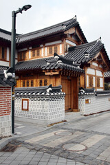 Eunpyeong Hanok Village, in Seoul, South Korea, Feb. 9, 2021