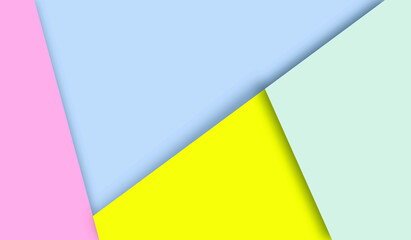 Abstract color paper texture background Geometric shapes and small lines in the form of a variety of colorful paper. Paper cutting patterns