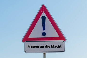 Frauen an die Macht 