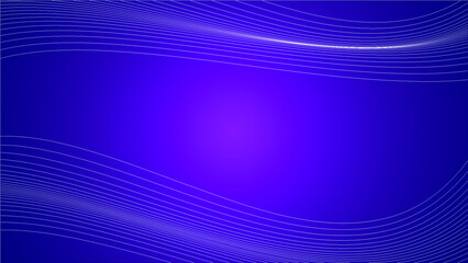 purple gradient background with white waves